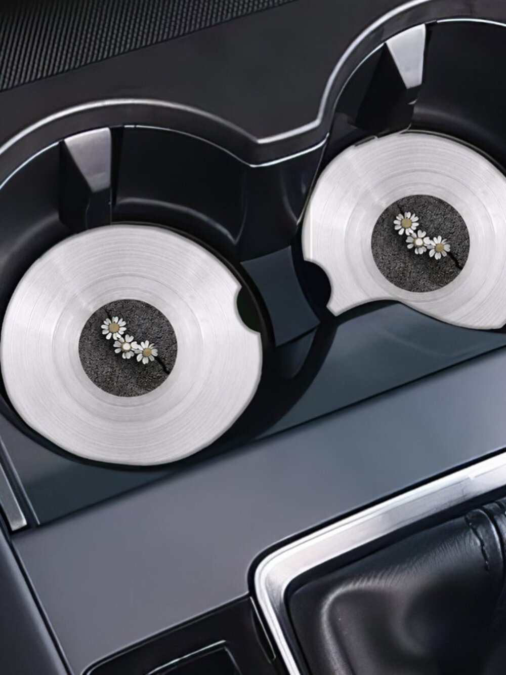 Ariana Grande “Petals” Vinyl Car Coasters
